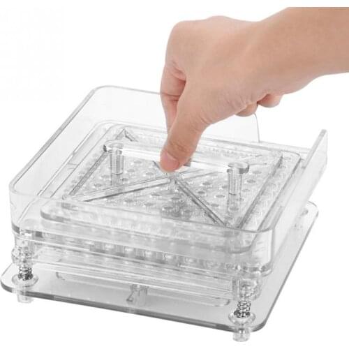 Capsule Filling Manual Machine Empty Capsule Plates 100 Holes Manual Vitamins Powder Pressing Plate Capsules Filling Tool 0