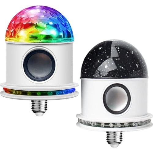 Bluetooth Disco Ball Light Stage LED Flashing Lamp Bar Pub Dance