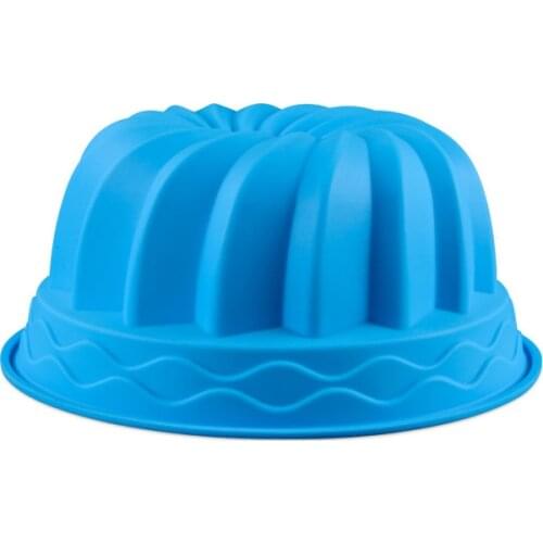 Sprial Shaped Silicone Chiffon Cake Moulds Dessert Mousse Mold Sponge Cake Baking Form Pan Cake Decoration Tool