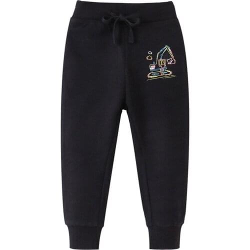 Funnygame New 2020 Boys Cartoon Sweatpants Drawstring Autumn Spring Baby Boys Girls Trousers Fashion Long Pants