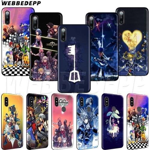 WEBBEDEPP Anime Kingdom Hearts Soft TPU Case for Redmi Note 4 S2 4A 4X 5 5A 6 6A 7 8 Go Pro Plus Prime