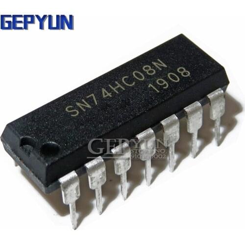 10PCS SN74HC08N SN74HC08 DIP14 DIP 74HC08N 74HC08 Gepyun