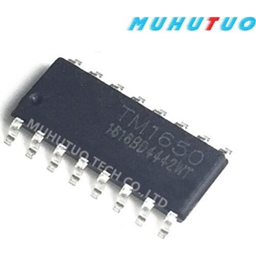 10PCS TM1650 SOP16 8*4 drive digital tube chip patch 16 pins