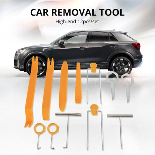 12pcs/set Car Styling Panel Removal Install Tools For Renault Megane 2 3 Duster Logan Honda Civic 2006-2011 Fit Accord