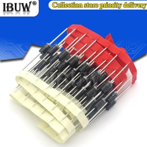 20PCS Schottky Rectifier Diode SR240 SR260 SR360 SR540 SR560 SR2100 SR3100 SR3200 SR5100 SR5150 SR5200 DO-41 DO-27