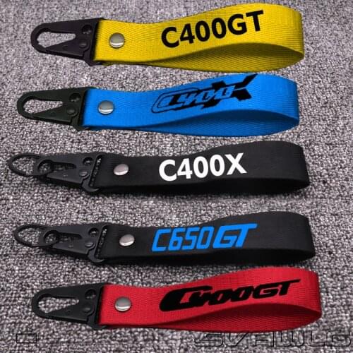 3D Key Holder Chain Collection Keychain for BMW C400X C400GT C650GT Logo Motorcycle Badge Keyring