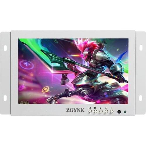 7 inch LCD LED Monitor VGA AV HDMI BNC HD LCD monitor industrial security portable computer monitor