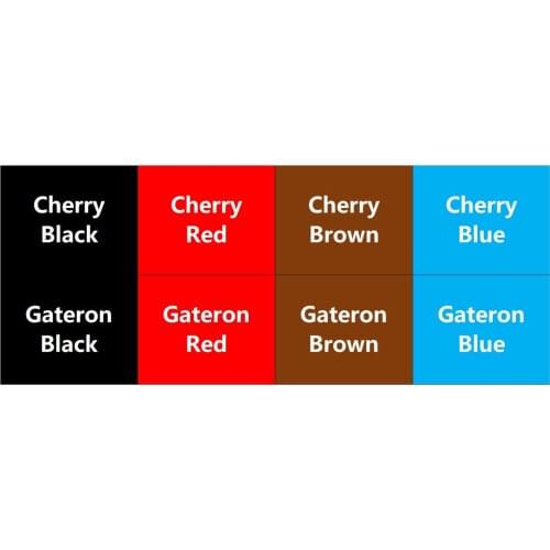 8-Key Translucent Keycaps Mechanical Keyboard Switch Testing Tool