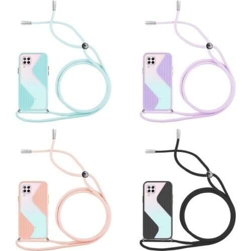 Huawei P40 Lite 4-color matte lace effect case