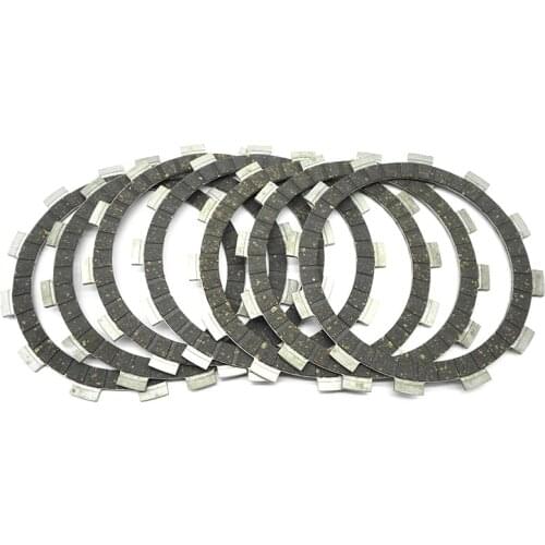 For SUZUKI Street Gamma RGV250 1991 GS500 2001 2002 GS500E 95-03 GS500F 04-09 GS 500 E F Clutch Friction Plate Kit 7 Pieces Disc