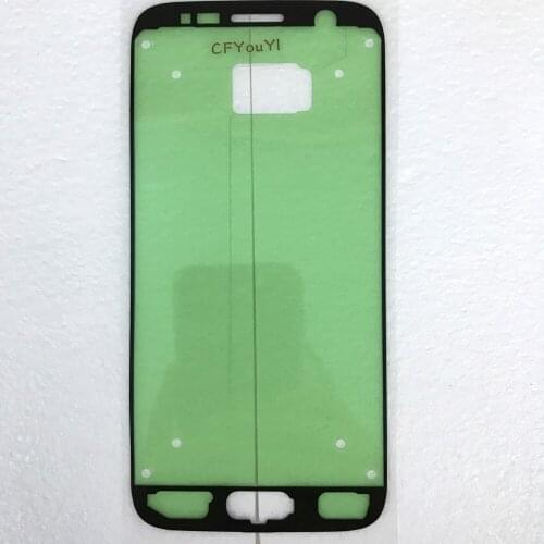 100pcs/lot New LCD Screen Front Frame 3M Adhesive Glue Sticker Tape For Samsung Galaxy S7 G930 G9300 Free shipping