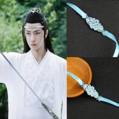 Mo Dao Zu Shi petition so cos blue Forgetting Blue Zhan Wei no amount of wiping envy hair band hair rope hair accessorie ribbon