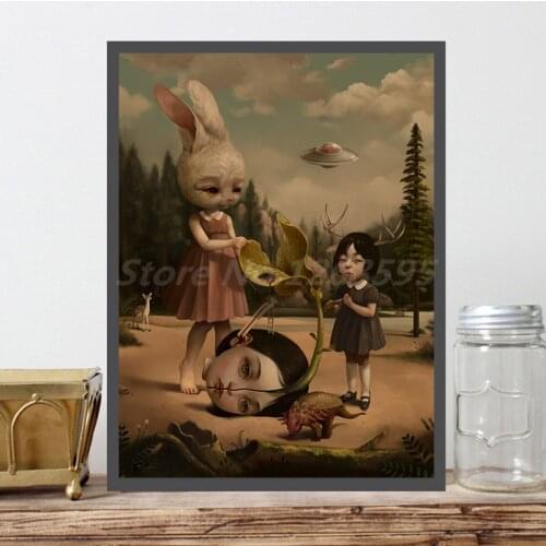 Roby Dwi Antono Surrealism Wall Art Canvas Posters Prints Painting Pictures For Office Living Room Home Decor Artwork