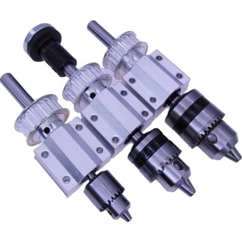 Table Saw Bench Drill Electric Drill No Power Spindle Assembly DIY Woodworking Cutting Grinding Spindle Lathe Accessories
