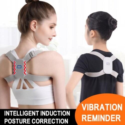 Adjustable Smart Shoulder Brace Intelligent Posture Corrector Posture Back Brace Clavicle Support Belt Training Correction New