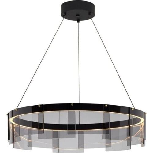 Nordic post-modern living room cafe glass hanging lamp creative personality simple dining room bedroom pendant lamp fixture
