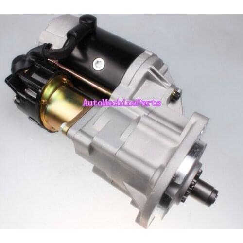 Starter Motor 714/40524 24V 4.5kW 11T For JCB Excavator JS145W JS130W JS130LC