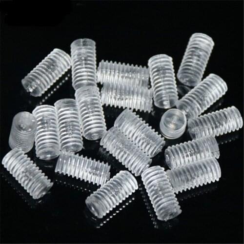 10PCS M3 M4 M5 M6 PC Polycarbonate Grub Screws Flat Point SCREW High Strength Fatigue Resistance