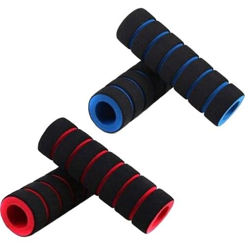 1 Pairs Of Ultra Light Bicycle Foam Grip, Mountain Bike Foam Grip Parts, Outdoor Sporting Goods