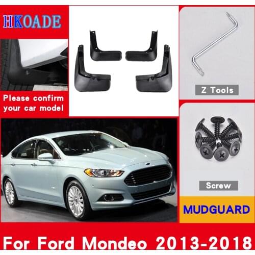 Car Fender Mud Flaps For Ford Fusion Mondeo V 2013-2018 Mudguards Splash Guards Fender Mudflaps Car Fender Accessories