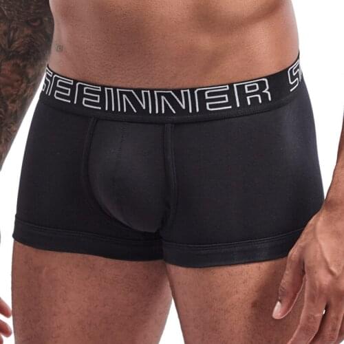 Boxers For Men Cotton Soft Sexy Men Underwear Boxer Shorts New Innerwear Mens Boxershorts Underware Boxers Gay Panties