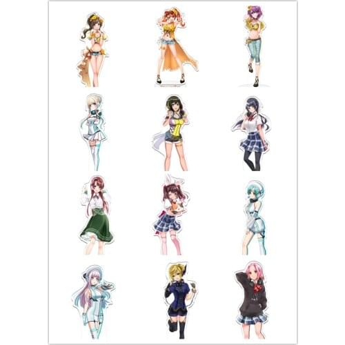 D4DJ First Mix Happy Around! Peaky P-key Akashi maho Ohnaruto Muni Togetsu Rei Acrylic Stand Figure Model Collection Hot Anime