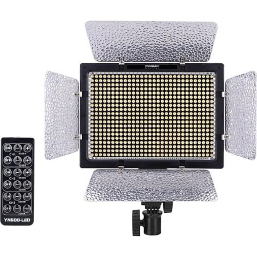 Yongnuo YN600L 600 LED Studio Video Light Lamp 5500K Color Temperature with Remote Control for Canon Nikon Camcorder DSLR