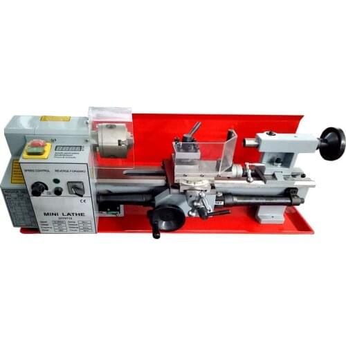 DIY0712 300mm Mini Desktop Metal Lathe for Hobby Use