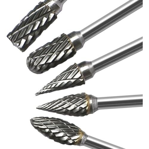 New 10pcs tungsten steel grinding head tungsten carbide bur mini diamond tip bur material tungsten alloy grinding accessories