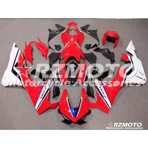 New Abs Motorcycle Fairing Fit For Honda CBR1000RR 2017 2018 Bodywork Injection mold white red ACEKITS Store No.0070