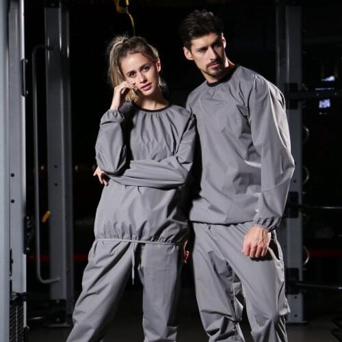 Upgrade Men Woman Sweat Suit Building Body Yoga Running Walking Shirt Pants Gyms Exercise Sets Outdoor Climbing Hiking Sweatwear