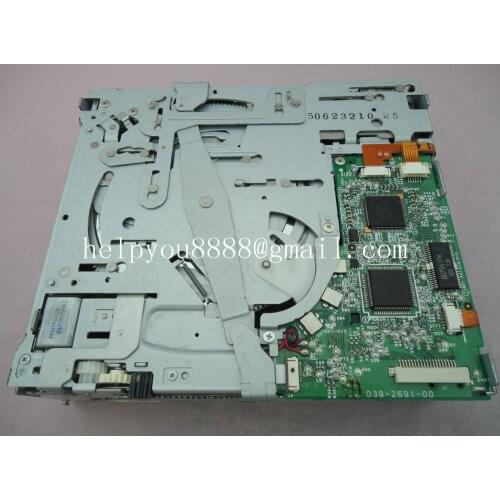 Original clarion 6 CD mechanism loader PCB No 039-2691-00 for Mazda car radio tuner 2pcs/lot