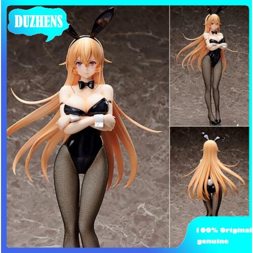 Food Wars!Shokugeki no Soma Nakiri erina Bunny Girl 45.5cm Action Figure Anime Figure Model Toys Figure Collection Doll Gift
