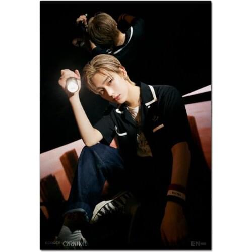 Enhypen Sunoo Poster Canvas Poster 30X45cm,40X60cm Art Home Decoration Cloth Fabric Wall Poster Print Silk Fabric