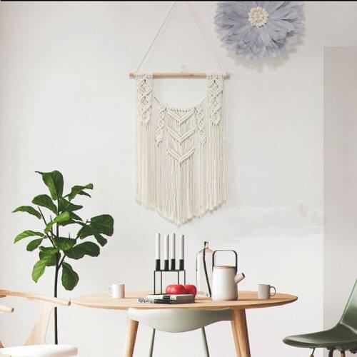 Hot Handmade Wall Hanging Woven Tapestry-Bohemian Home Art Decoration Living Room Bedroom Wall Nursery Craft Decoration