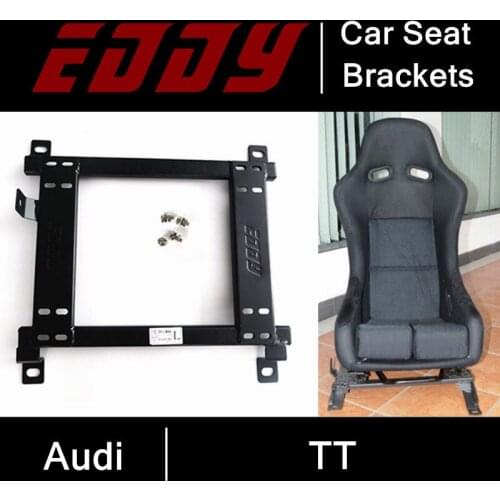 EDDY High Strength Car Seat Base for Audi TT Iron Stainless Car Seat Mounting Brackets Auto Replace Parts