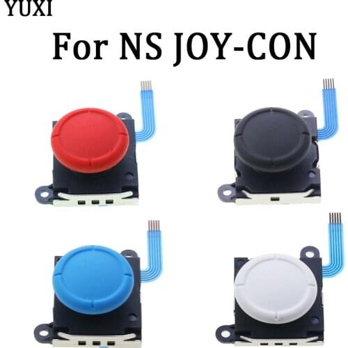 YUXI 10pcs for Nintend Switch Joycon 3D Analog Joystick Thumb Sticks Sensor replacement for NS Joy-Con Controller Analog