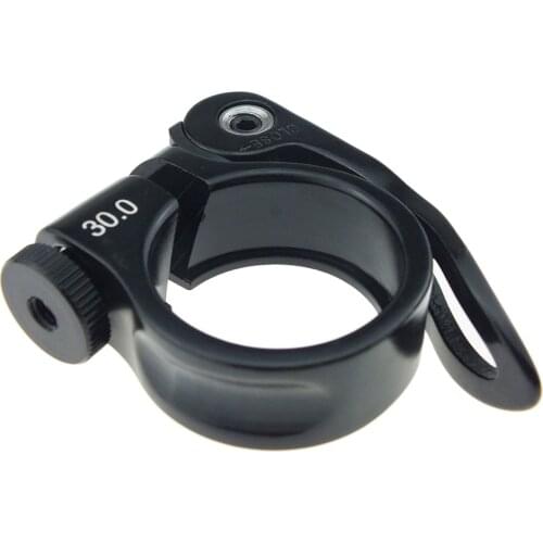 2x Seat Post Clamp 30mm MTB Mountain Road Balance Bike Quick Release Clamps