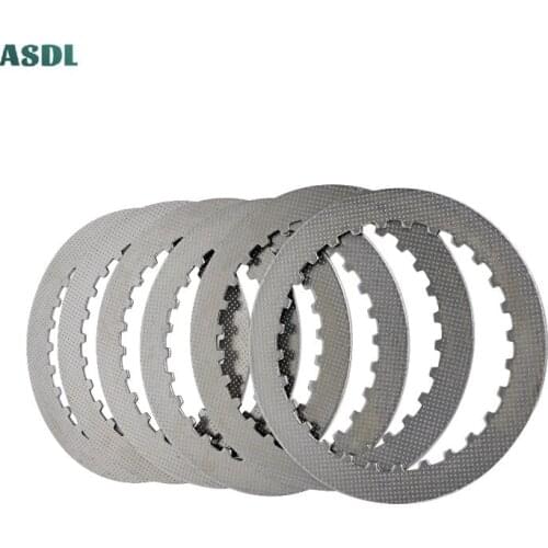6pcs Motorbike Steel Clutch Plate For Honda CB400 Super Four 99-05 CB750 Seven Fifty 92-01 CB 400 750