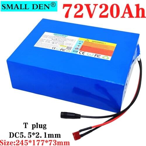 72V 20Ah 21700 li-ion battery pack 20S4P 1000W 2000W 3000W High Power Cell 84V Electric bicycle Scooter Motorcycle ebike battery
