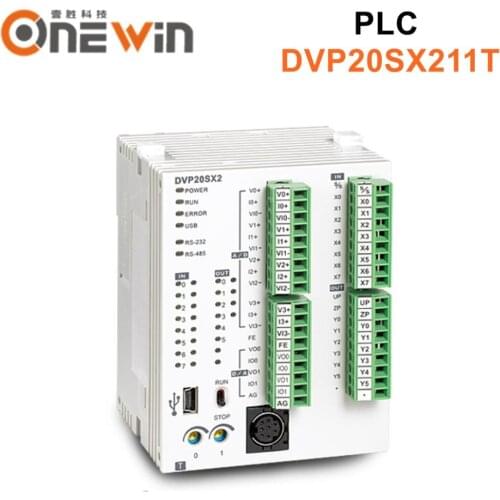 DVP20SX211T 24VDC 8(4AI) 6(2AO) Delta PLC relay output module Analog Programmable Logical Controller