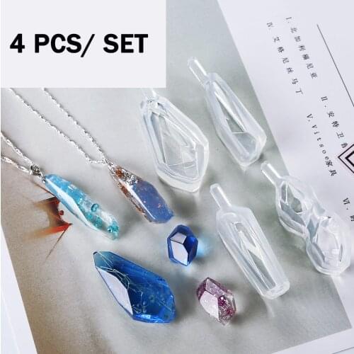 Diy Pendants Charm Silicone Resin Mould Jewellery Molds for Diy Jewelry Making Epoxy Resin Molds