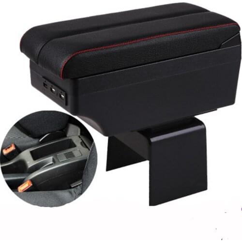 For Peugeot 307 armrest box central Store content box car-styling decoration accessory