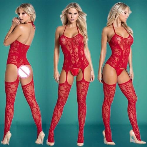 Fetish Bodystocking Sexy Lingerie Erotic Babydoll Body Suit Underwear Porn Latex Costumes Sex Transparente Mujer Porno Plus Size