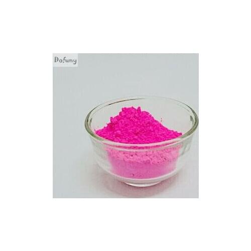 Rosy Red Color Fluorescence Pigment Phosphor Powder ,Material Powder Fluorescent No Glowing in dark,Free shipping