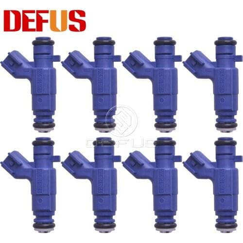 DEFUS 8X OE 0280156300 Fuel Injector Nozzle For Suzuki Chevy Cadillac Pontiac Saturn 3.2L 3.6L 07-12 Bico 92068193 0 280 156 300