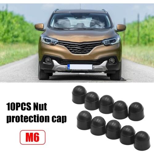 10Pcs M6 M8 M10 M12 Dome Protection Cap Covers Exposed Hexagon Plastic PE Nut Bolt For Car Motorcycle Tools Maintenance