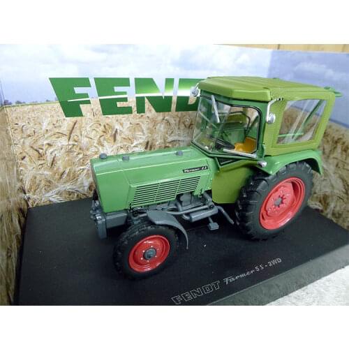 UH 1:32 5291 Fendt Farmer 5S with cabin 2WD Tractor Alloy Metal Diecast Cars Model Toy Vehicles For Children Boy Toys