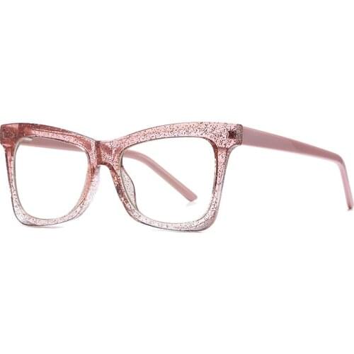 Fashion Urltra-Light TR90 Cat Eye Style Women Optical Glasses Frames Optic Glasses Frame For Female Myopia Spectacles