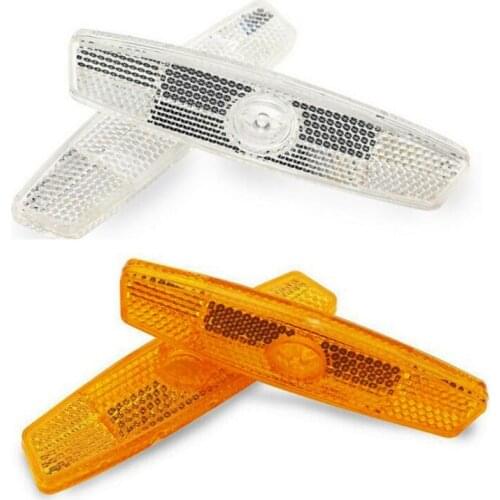 5pcs/set Bike Bicycle Spoke Reflector Safety Warning Light Safety Wheel Rim Reflective Lamp Mount Vintage Clip Tube Reflector